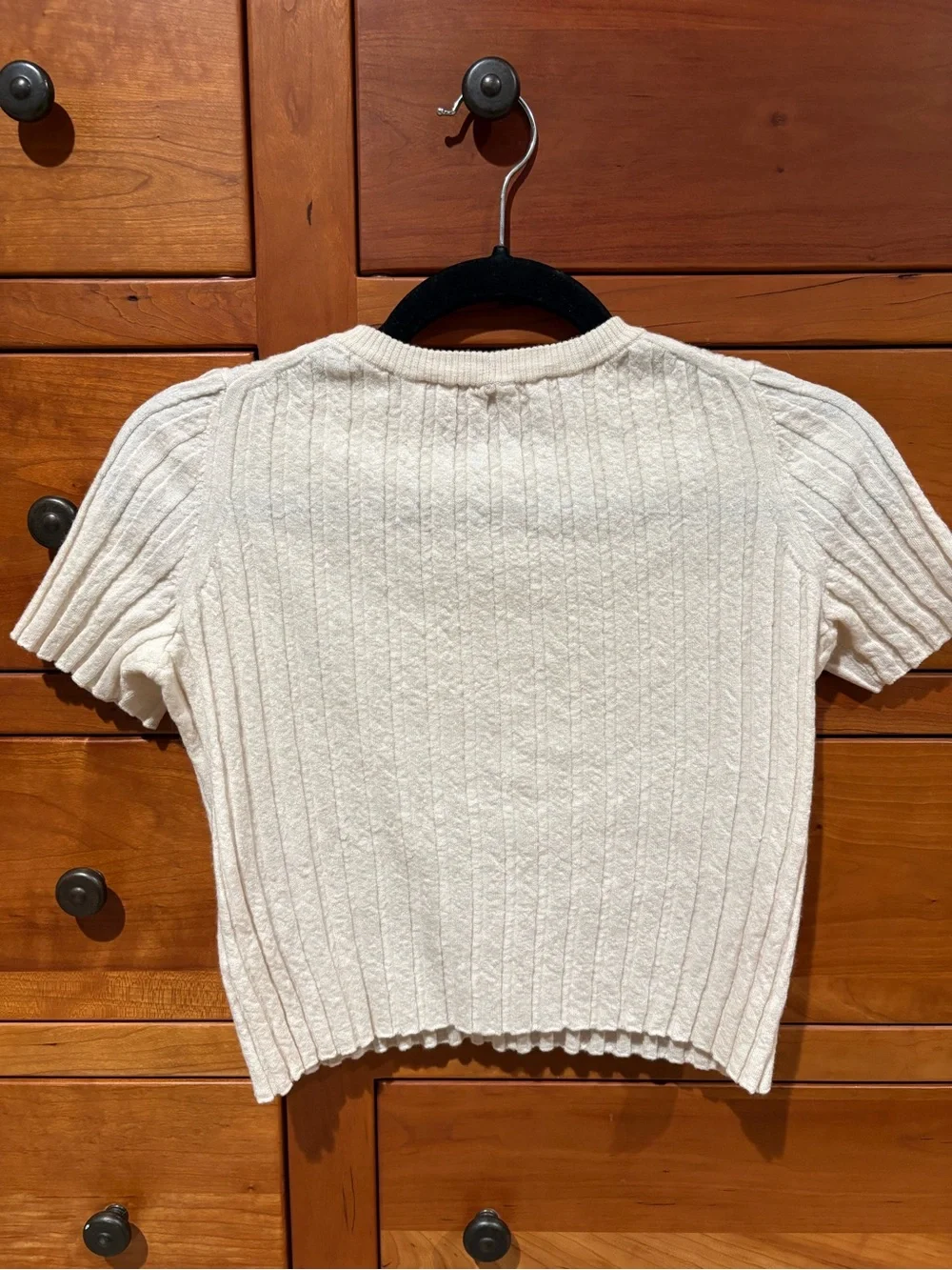 Helmut Lang short sleeve sweater